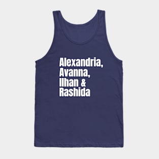 Squad Congress Women Alexandria Ilhan Ayanna Rashida Tank Top